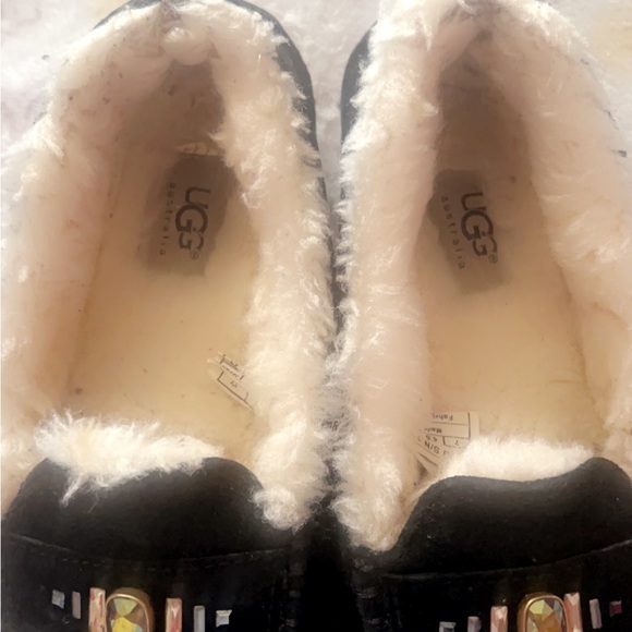 UGG Australia Ansley Chunky Swarovski size 7 black - Picture 4 of 5